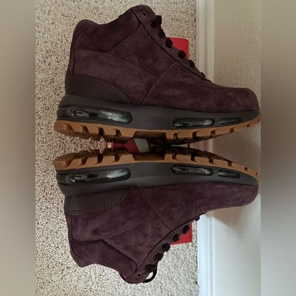 Nike Air Max Goadome Boots, Deep Burgundy/Gum - Picture 6 of 9